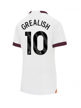 Ženski Nogometna dresi replika Manchester City Jack Grealish #10 Gostujoči 2023-24 Kratek rokav